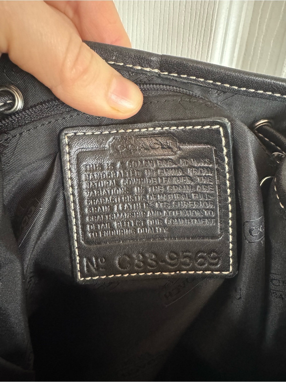 Coach Legacy Mini Backpack - Picture 5 of 5